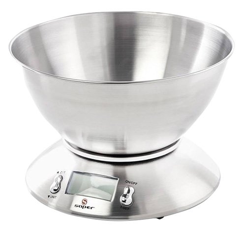 قابلیت و مشخصات ترازو خانگی آشپزخانه ساپر SSK-140D Polish