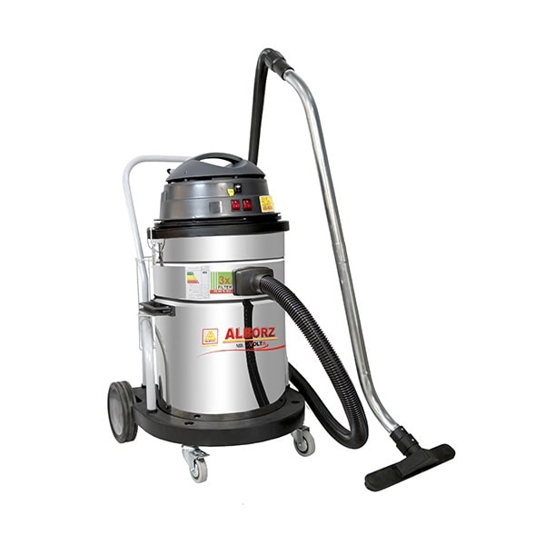 مشخصات جاروبرقی صنعتی آب و خاک دو موتوره سازه البرز مدل WD 4000