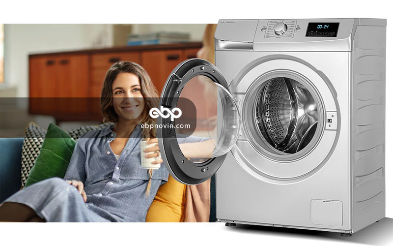 ماشین لباسشویی درب از جلو ایکس ویژن مدل WA60-AW/AS ظرفیت 6 کیلوگرم