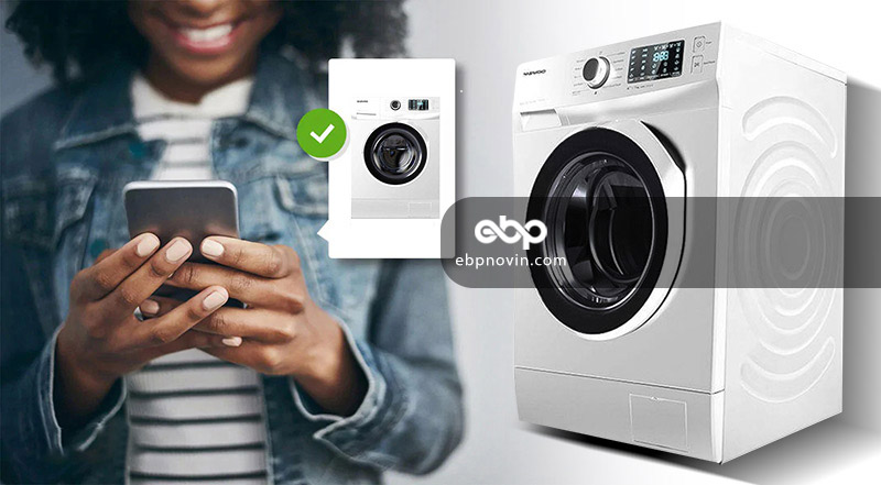 ماشین لباسشویی درب از جلو دوو مدل DWK-8240 ظرفیت 8 کیلوگرم