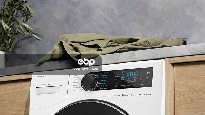 قابلیت ها و امکانات ماشین لباسشویی دوو مدل DWK-9000C