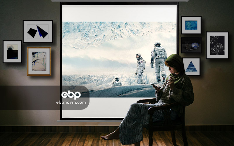 معرفی پرده نمایش 150*150 اسکوپ برقی
