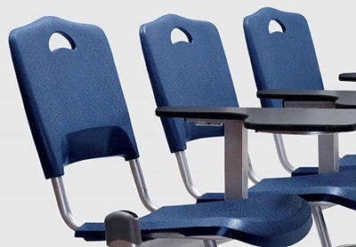مشخصات صندلی دسته دار دانشجویی سه نفره فایبرگلاس شیدکو