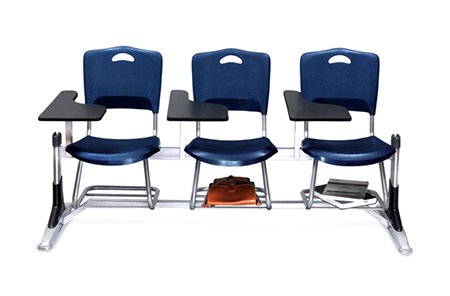 مشخصات صندلی دسته دار دانشجویی سه نفره فایبرگلاس شیدکو