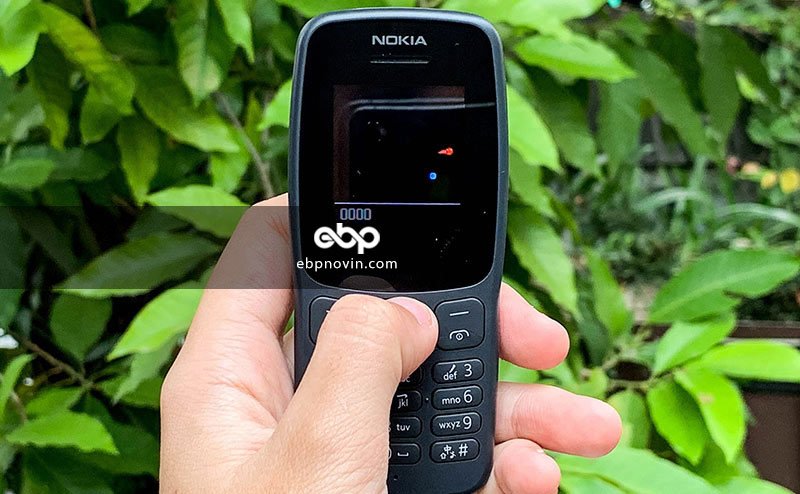 طراحی و مشخصات ظاهری موبایل (Nokia 106 (2018