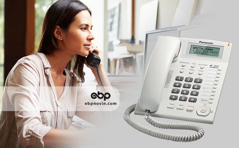 تلفن رومیزی پاناسونیک Panasonic KX-TS880MX