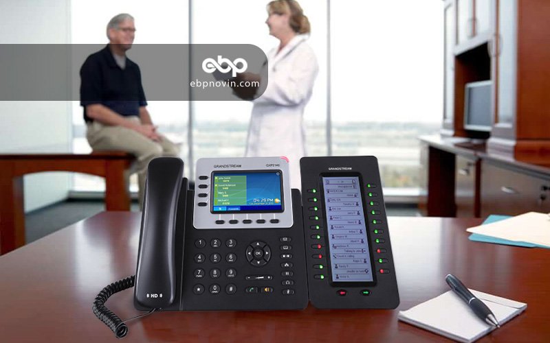 کنسول تلفن سانترال گرند استریم Grandstream GXP2200EXT