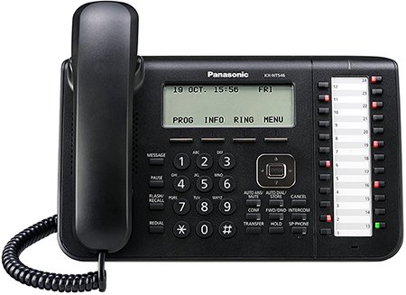 مشخصات فنی تلفن سانترال Panasonic KX-NT546
