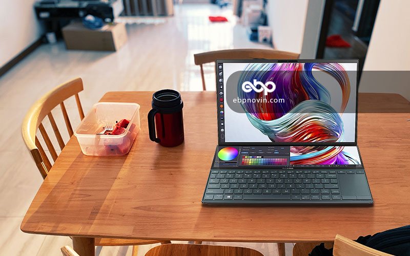 طراحی و ساخت لپ تاپ ایسوس ZenBook Duo UX481FLC-AP