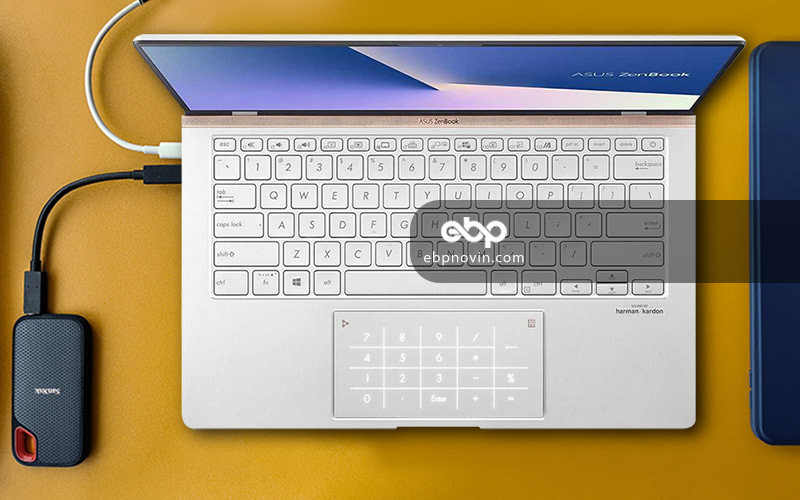 سخت افزار و باتری لپ تاپ ایسوس ZenBook UM433DA-Z