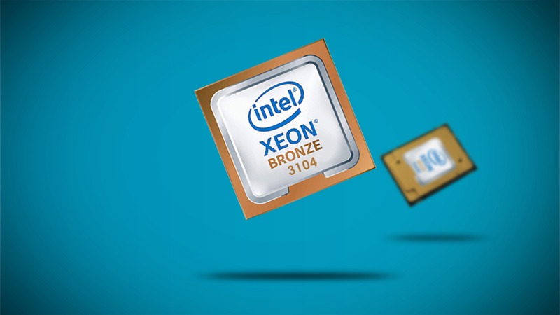 معرفی سی پی یو سرور اینتل Xeon Bronze 3104