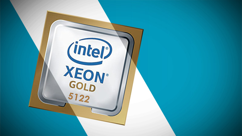 معرفی سی پی یو سرور اینتل Xeon Gold 5122