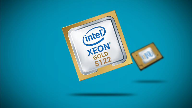 طراحی و ساخت پردازنده سرور اینتل Xeon Gold 5122