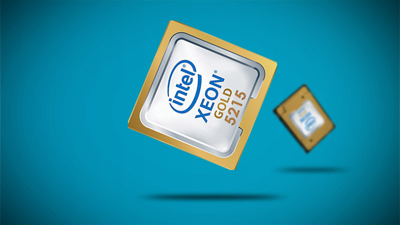 طراحی و ساخت پردازنده سرور اینتل Xeon Gold 5215