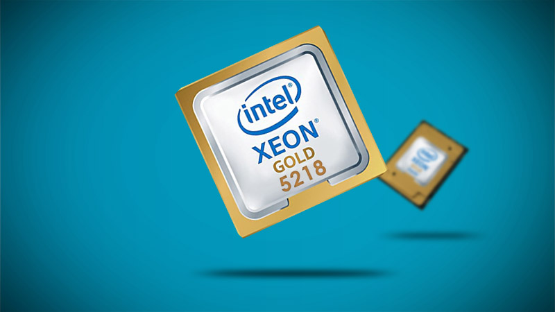 طراحی و ساخت پردازنده اینتل Xeon Gold 5218