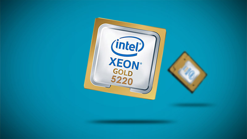 طراحی و ساخت پردازنده سرور اینتل Xeon Gold 5220