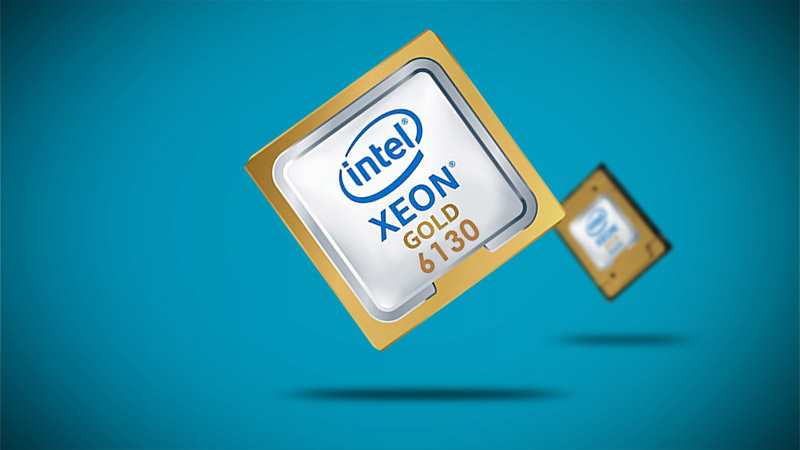طراحی و ساخت پردازنده سرور اینتل Xeon Gold 6130
