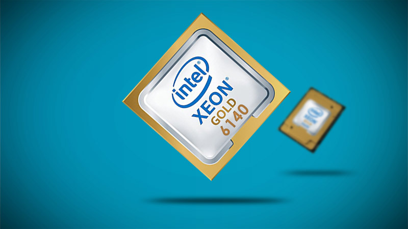 طراحی و ساخت پردازنده سرور اینتل Xeon Gold 6140