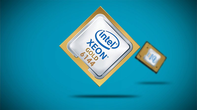 طراحی و ساخت پردازنده سرور اینتل Xeon Gold 6144