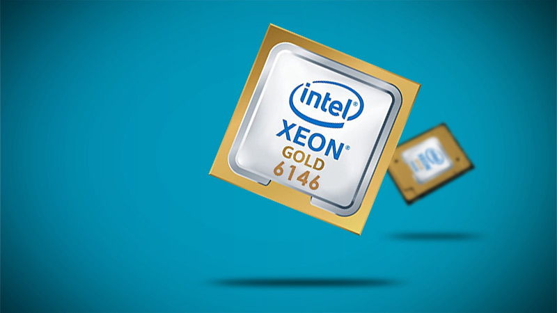 طراحی و ساخت پردازنده سرور اینتل Xeon Gold 6146
