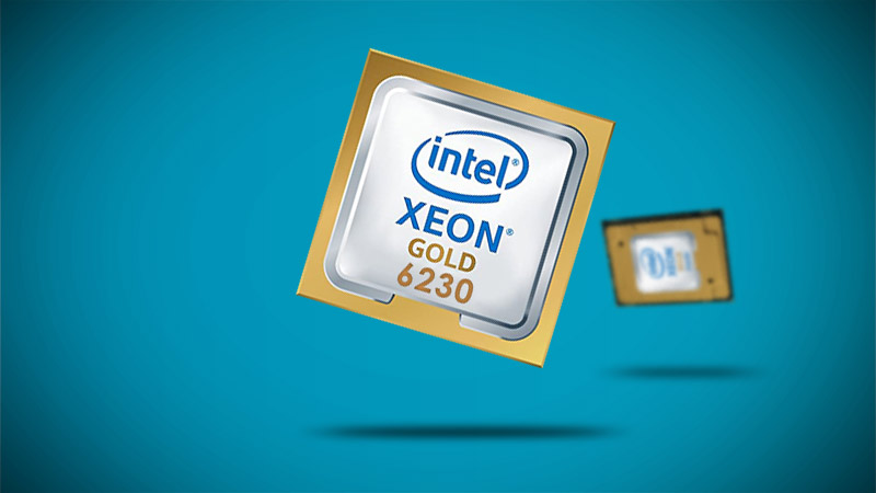 طراحی و ساخت پردازنده سرور اینتل Xeon Gold 6230