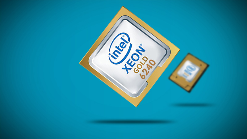 طراحی و ساخت پردازنده سرور اینتل Xeon Gold 6240