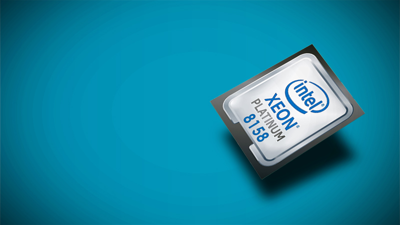 معرفی سی پی یو سرور اینتل Xeon Platinum 8158