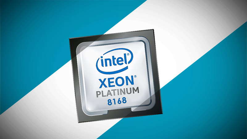 معرفی سی پی یو سرور اینتل Xeon Platinum 8168