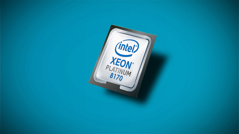 معرفی سی پی یو سرور اینتل Xeon Platinum 8170