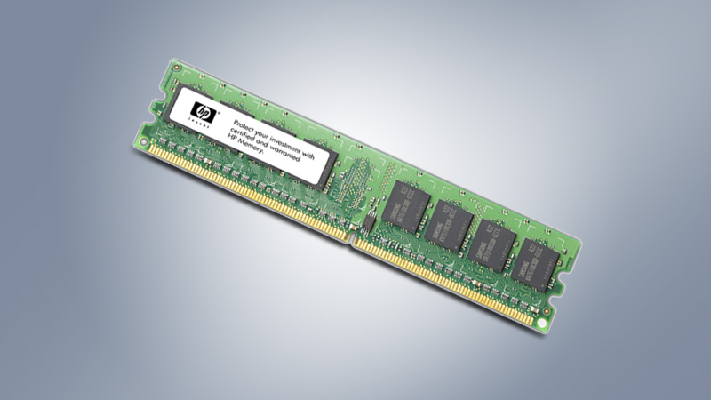 رم سرور اچ پی (HP 2GB (1x2GB) Dual Rank x8 PC3-10600 (DDR3-1333