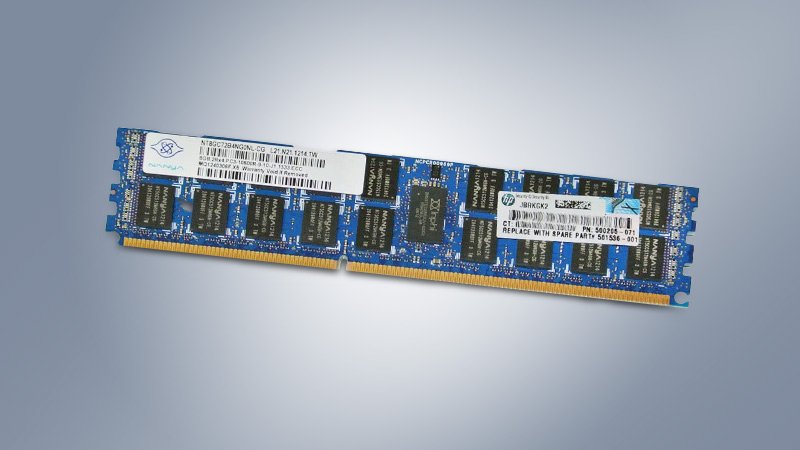 رم سرور اچ پی (HP 8GB (1x8GB) Dual Rank x4 PC3-10600 (DDR3-1333