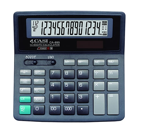 قابلیت و کارایی ماشین حساب کاسی CA-885