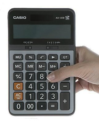 قابلیت و کارایی ماشین حساب کاسیو AX-120B