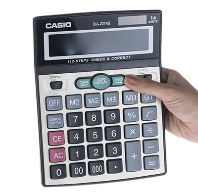 ماشین حساب کاسیو Casio DJ-2214S