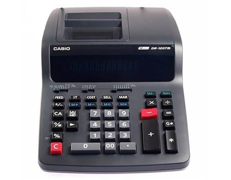 ماشين حساب کاسیو Casio DR-120 TM