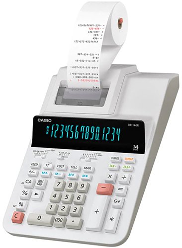 ماشين حساب کاسیو Casio DR-140R