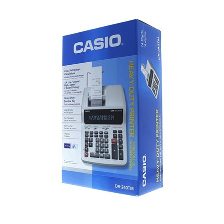 قابلیت و کارایی ماشین حساب کاسیو DR-240TM
