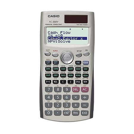 ماشين حساب کاسیو Casio FC-200V