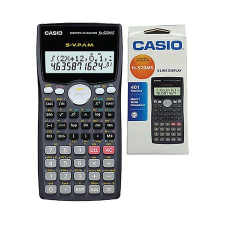 قابلیت و کارایی ماشین حساب کاسیو FX-570-MS