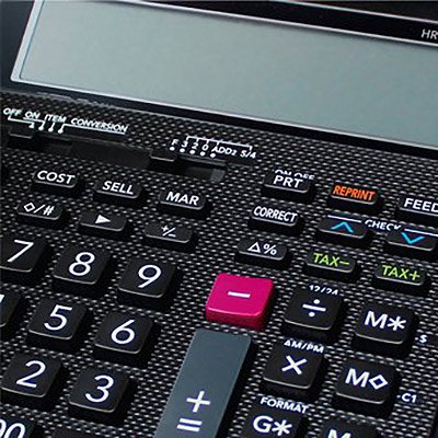 قابلیت و کارایی ماشین حساب کاسیو HR-100RC