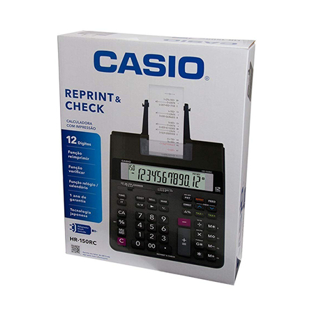 قابلیت و کارایی ماشین حساب کاسیو HR-150RC