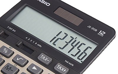 قابلیت و کارایی ماشین حساب کاسیو JS-20B
