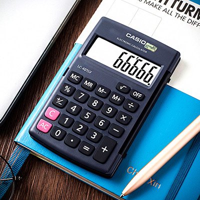 قابلیت و کارایی ماشین حساب کاسیو LC-401LV-WE