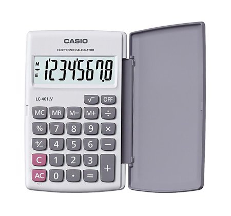 قابلیت و کارایی ماشین حساب کاسیو LC-401LV-WE