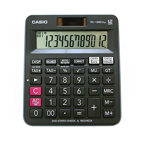 قابلیت و کارایی ماشین حساب کاسیو MJ-120D