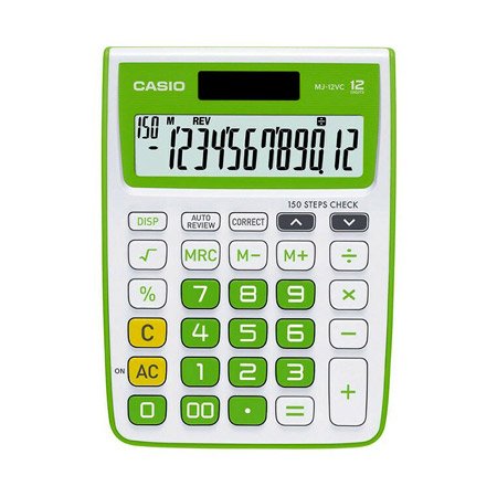 قابلیت و کارایی ماشین حساب کاسیو MJ-12VC