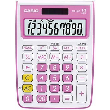 قابلیت و کارایی ماشین حساب ساده کاسیو MS-10VC