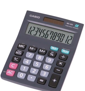 قابلیت و کارایی ماشین حساب کاسیو MS-20S