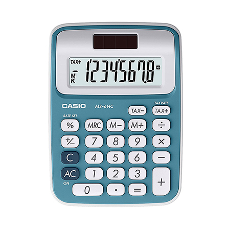 قابلیت و کارایی ماشین حساب کاسیو MS-6NC