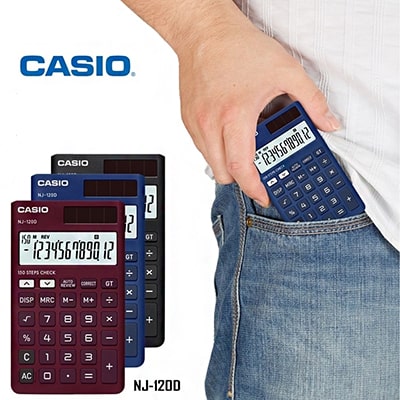 قابلیت و کارایی ماشین حساب کاسیو NJ-120D